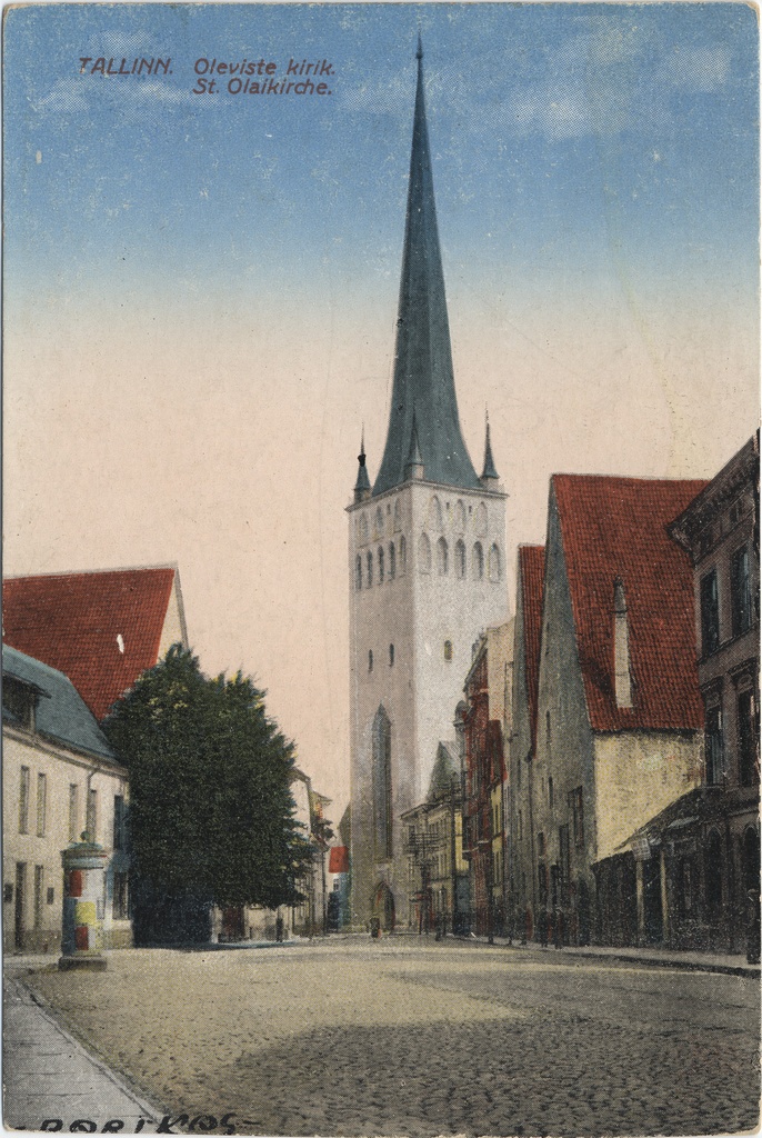 Tallinn : Oleviste Church = St. Oaikairche