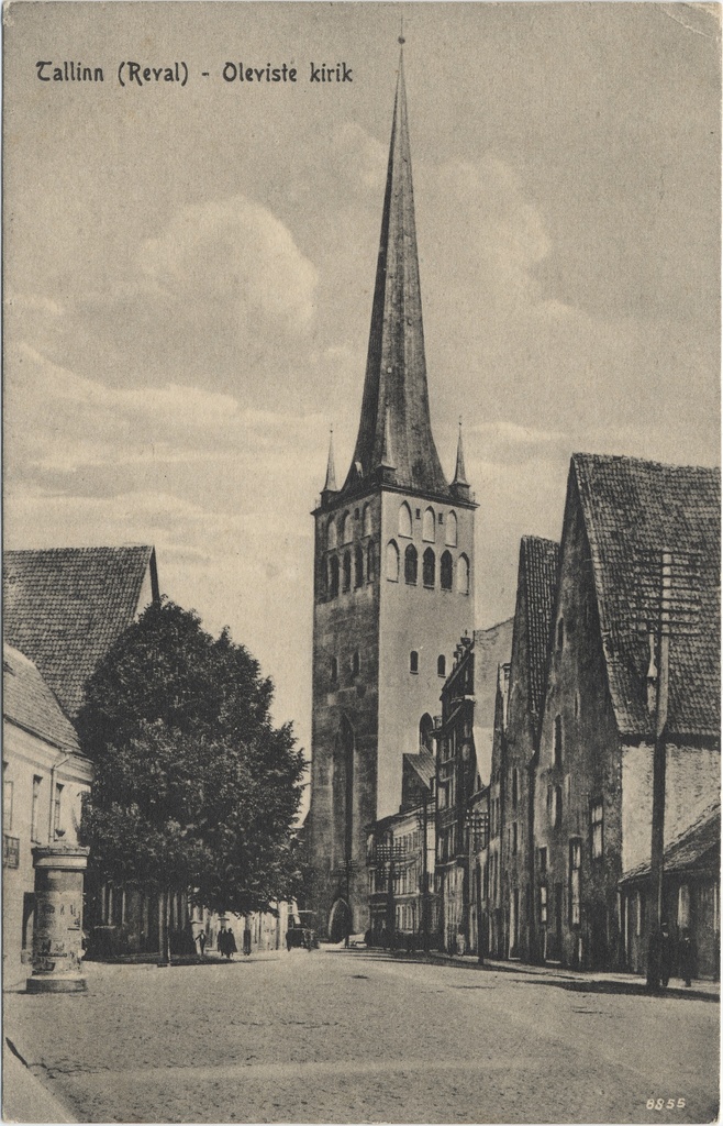 Tallinn (Reval) : Oleviste Church