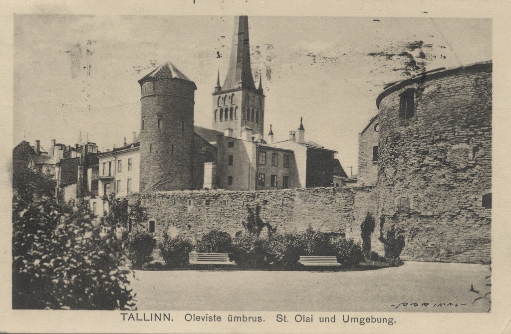 Tallinn : The surroundings of Oleviste = St. Olai and the surroundings