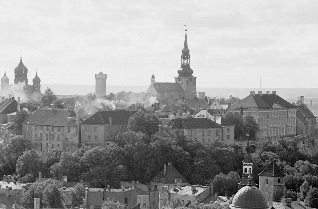 Old Tallinn. View Toompea.
