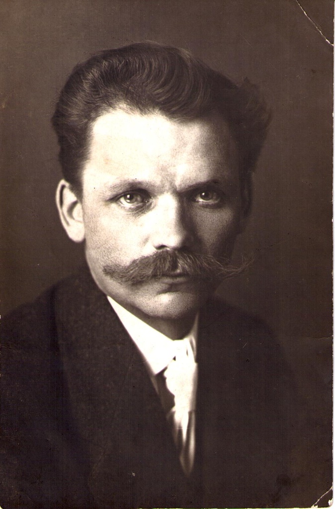 Fotopostkaart. Christian Rutoff