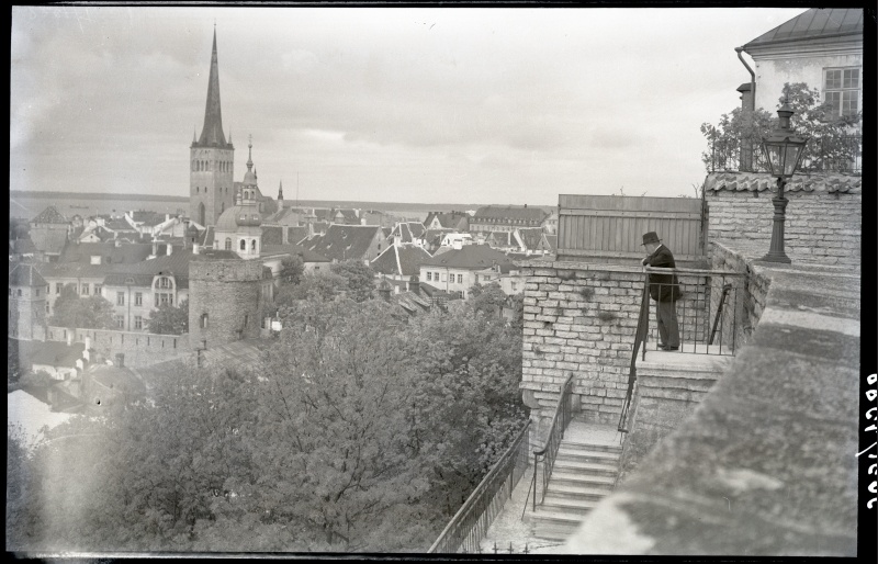 View from Patkuli stairs towards the church of Oleviste