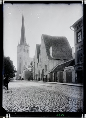 Oleviste Church, Buildings of Laia street no.40,42  similar photo