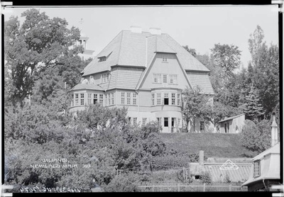 fotonegatiiv, Viljandi, Oru tn 21, Nemwalz'i maja 1925 foto J. Riet  duplicate photo