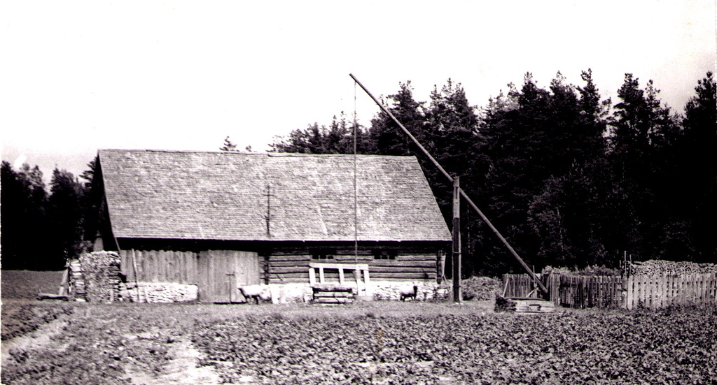 Varesmetsa küla. Gerhard Pääbuse majapidamishoone