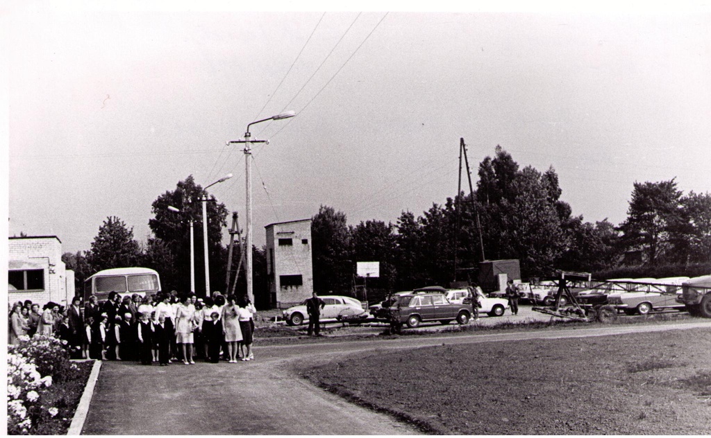 Iisaku KK juurdeehituse avamine, 1.sept 1976.a