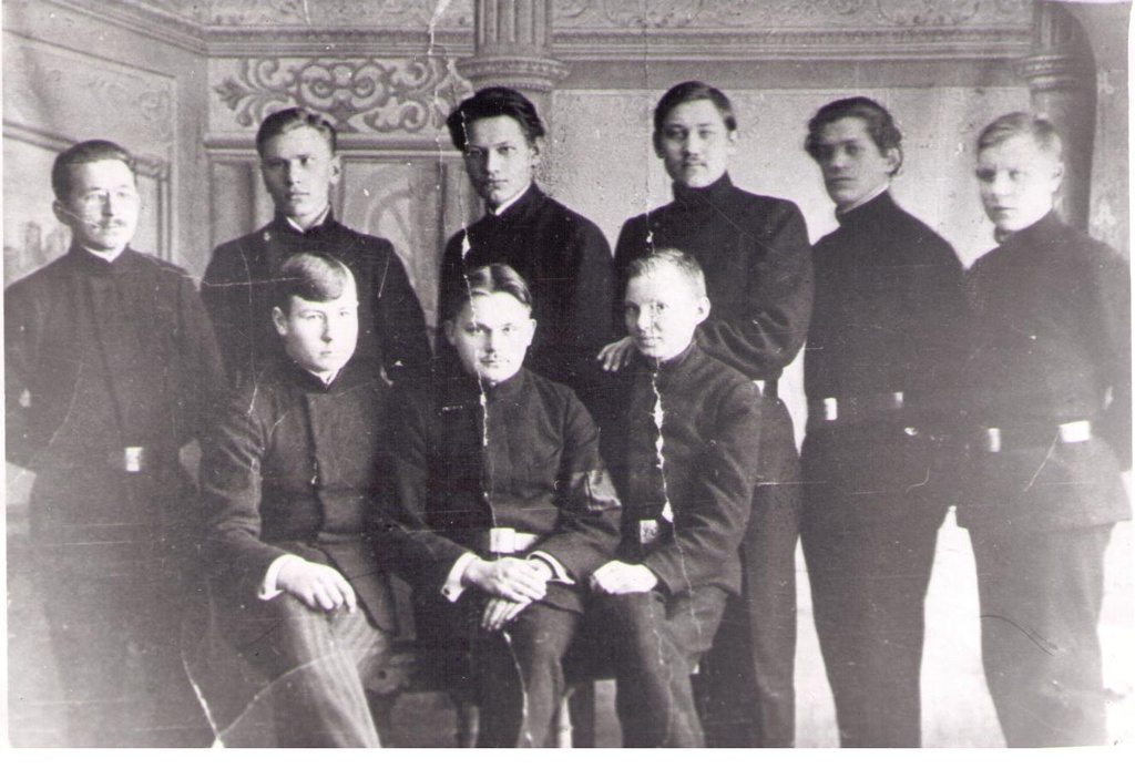 Rakvere seminariste 1914.a.