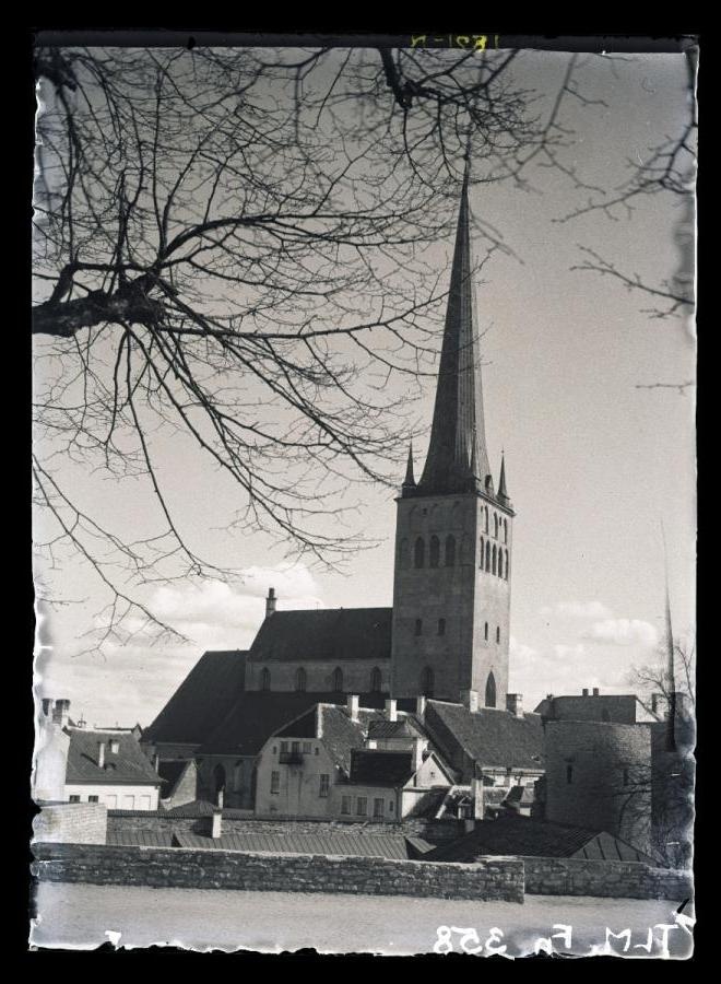 Tallinn, Oleviste Church, views of the stories.