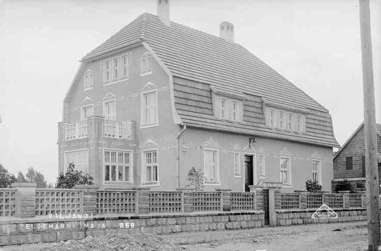 fotonegatiiv, Viljandi, Weldemanni maja (Raudtee tänav 5)