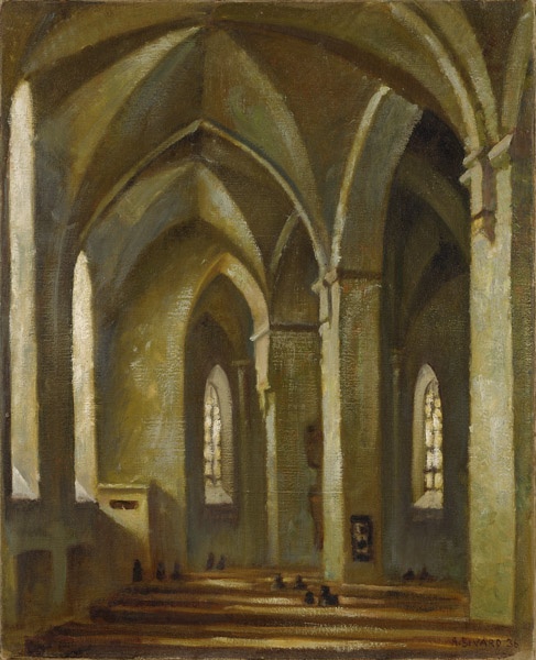 Interior of the Oleviste Church
