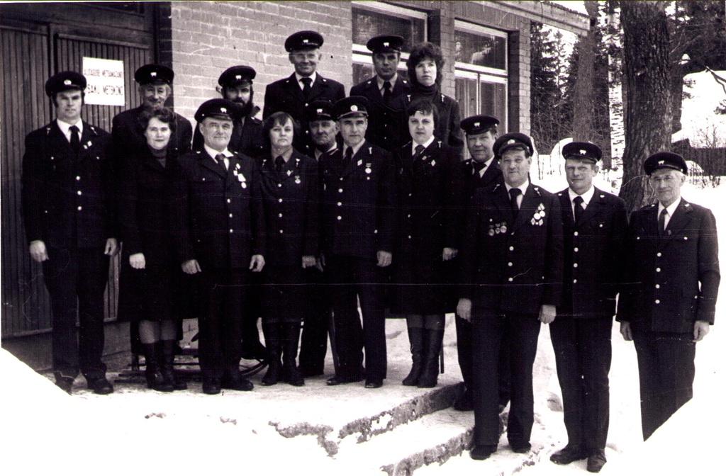 Iisaku metskonna töötajad 1982. a