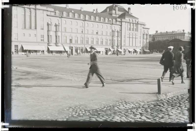 Vaade Estonia Seltsi majale (Estonia teater) Uue turu poolt