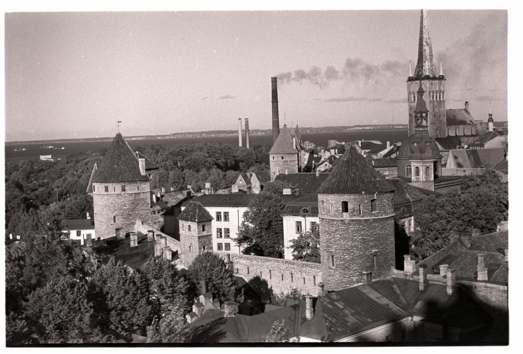 View from Toompea towards Oleviste