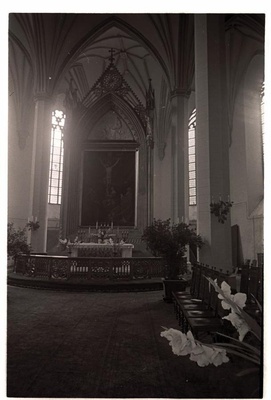 Tallinn, Altar of the Oleviste Church.  duplicate photo