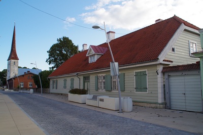 Rakvere, Pikk 21, elamu 18 saj. lõpust rephoto