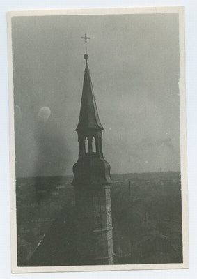 Tallinn, Oleviste Church, Bremen cable tower.  duplicate photo