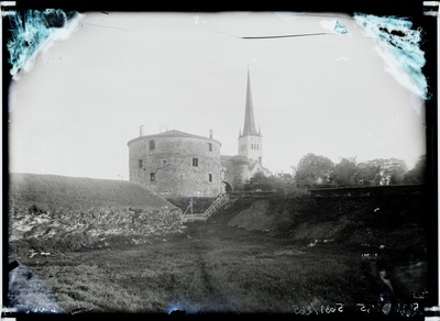 View of Paksu Margaret and the Oleviste Church.  duplicate photo