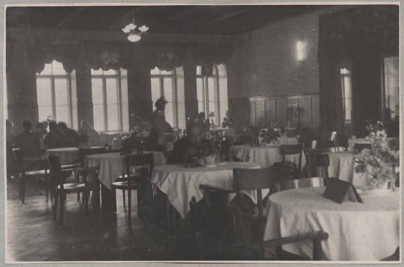 Tallinn-Balti vaksali taastamine 1944-1945: restoran, 1945.