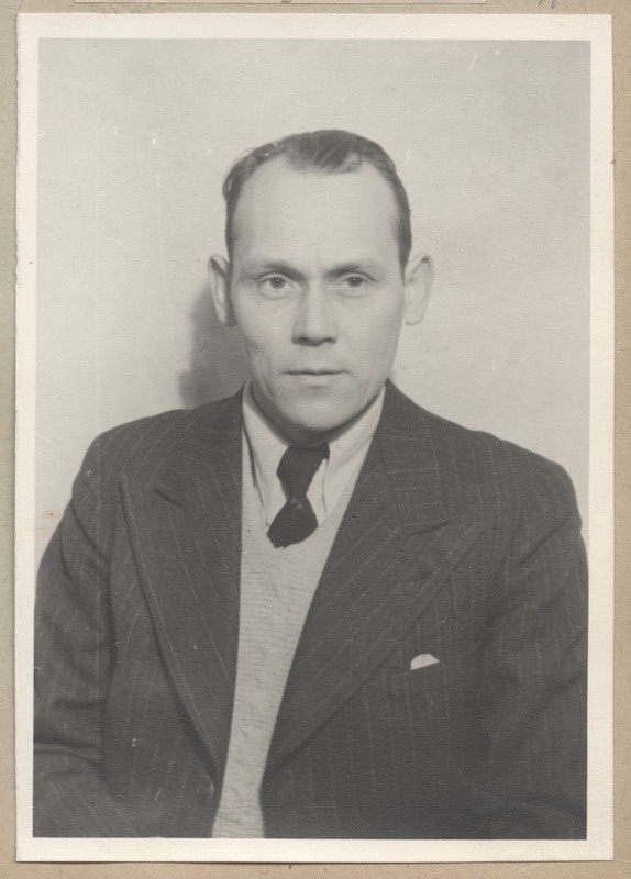 Eesti Raudtee kaadrite ettevalmistus 1945. aastal. Esimese sõlme (Tallinna) vaneminsener-metoodik A. Madisson.