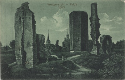 Weissenstein : Paide : 1863  duplicate photo