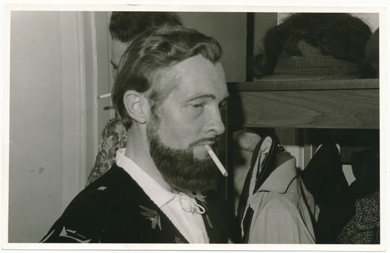 Foto. Teater "Randlane" etendus "Mustlased" 1975.a. aprillis