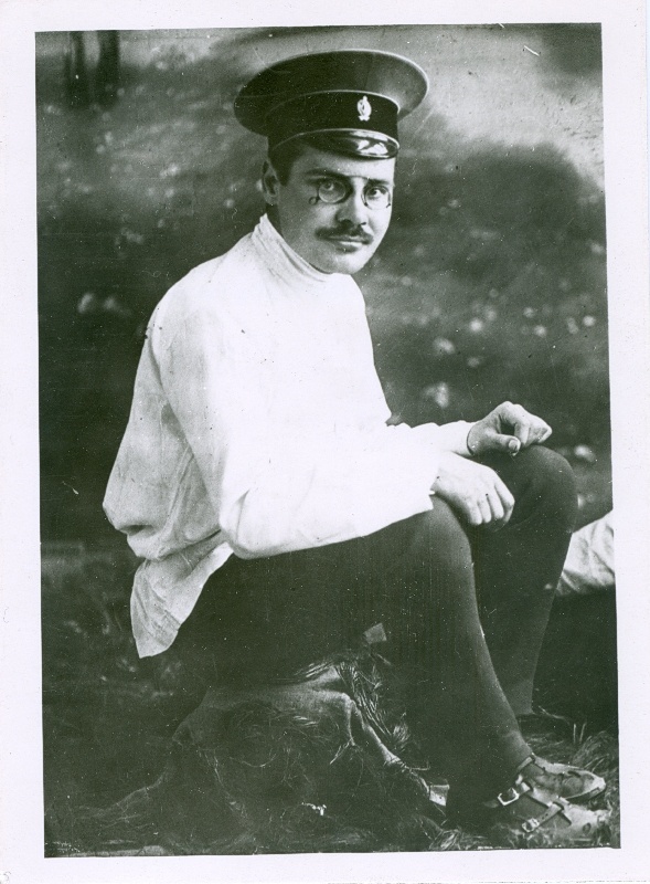 Foto. C. Kreek (1889-1962) üliõpilasena Peterburi konservatooriumis.