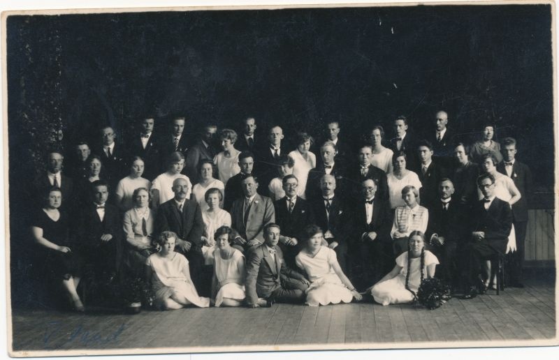 Foto. Läänemaa Õpetajate Seminar. V lend.