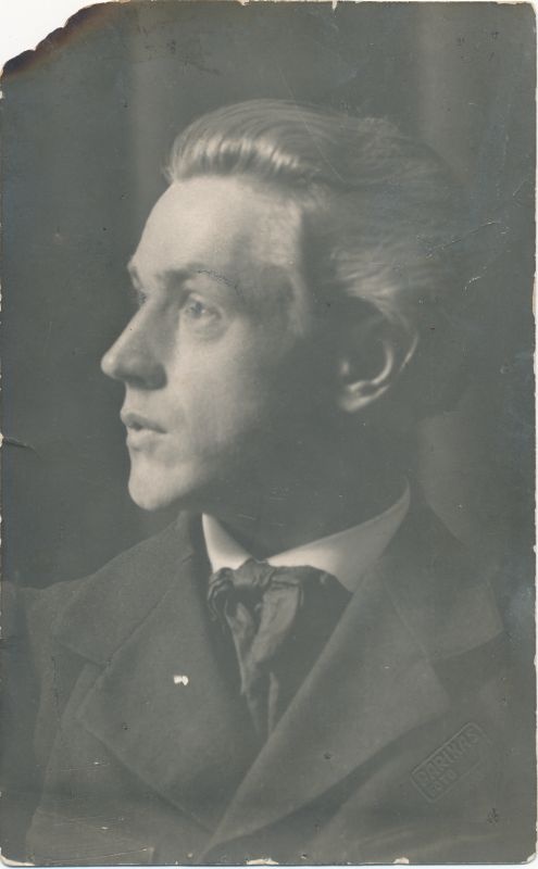 Foto. Roman Haavamägi u 1920, foto: Parikas