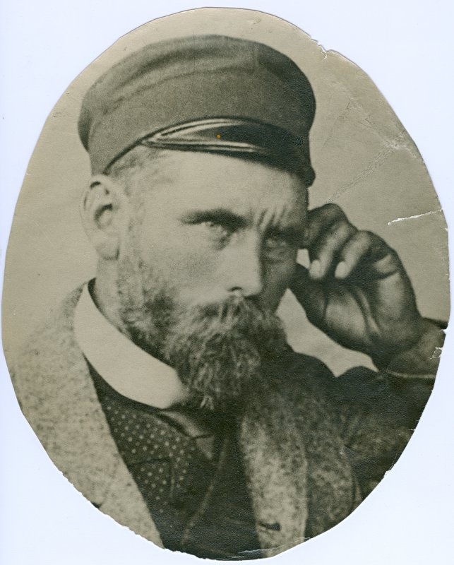 Foto. Bernhard Laipmanni ovaalportree, foto 19. saj lõpust