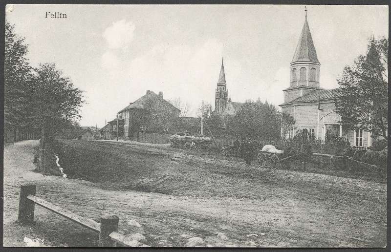 Printing Card, Starting of Vaksali tn, Russian and Paulus Church