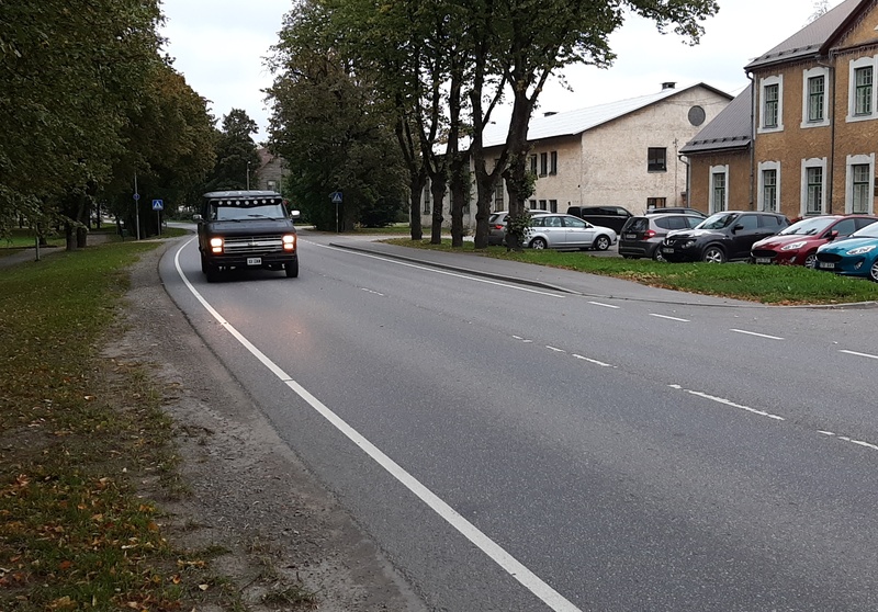 View of Väike-Maarja settlement. rephoto