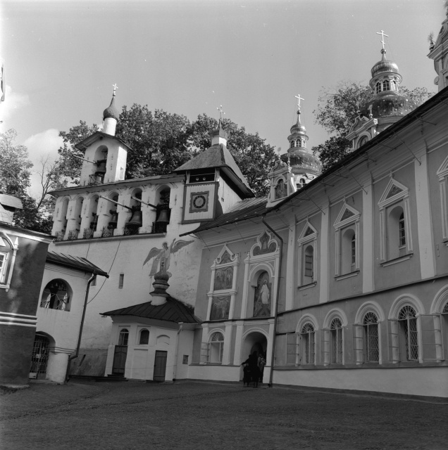 Pihkva district, Petseri. Pihkva-petzer monastery.