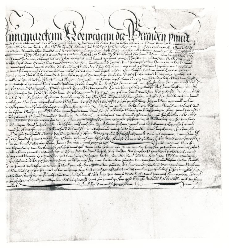 Fotokoopia. Taani kuninga Frederik II ürik Saare-Lääne piiskopi Magnuse poolt 27.okt. 1561 Kuressaares antud läänikirja kinnitamise kohta, 17.jaanuar 1564, Kiel. Pärgamentürik, originaal.