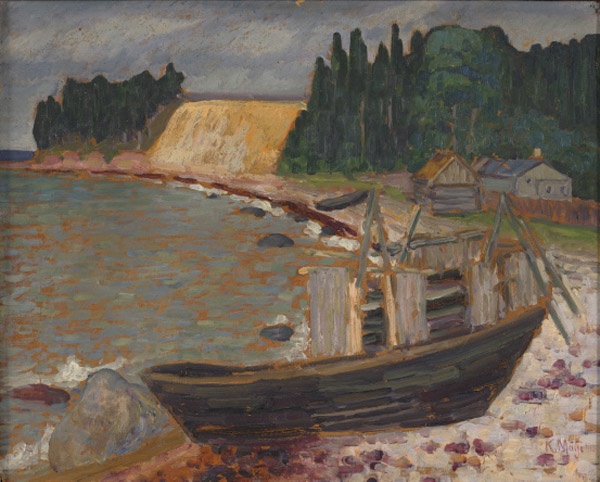 Rannamotiiv with lodge