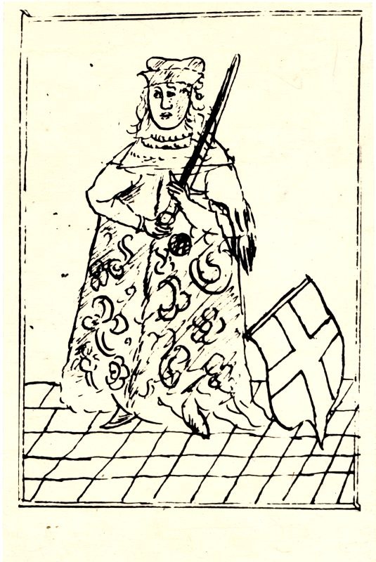 Foto. Burchhard von Dreileben, Liivimaa ordumeister (1340-1345). Eestlaste 1343.a. Jüriöö ülestõusu mahasuruja.