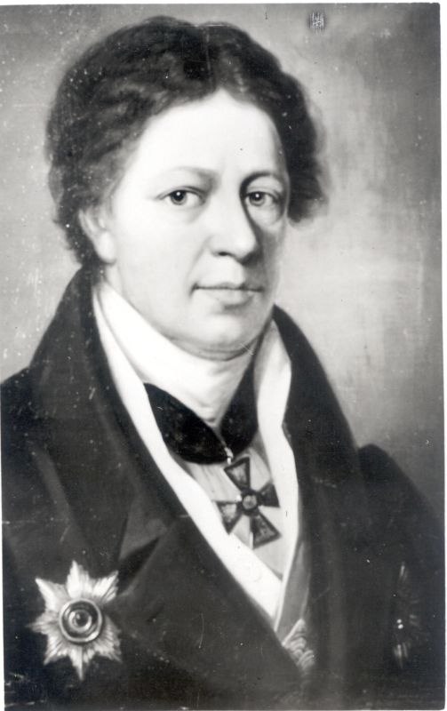 Foto. Parun B. J. v. Üexküll (1762-1827). Rinnaportree. Foto maalist M. Aitsam 1936.