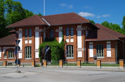 Building of the Estonian Students Society (Viron's supre-school career) rephoto