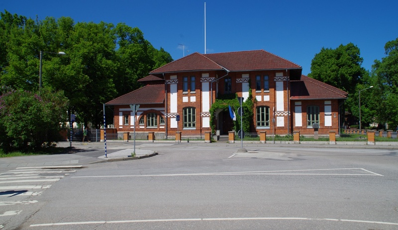 värviline trükipostkaart, Tartu, EÜS-i maja, u 1903, kirjastaja F.D. Liblik rephoto