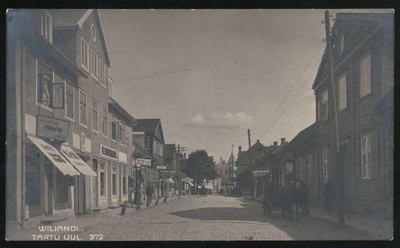 Postcard, Viljandi, Start part of Tartu  duplicate photo