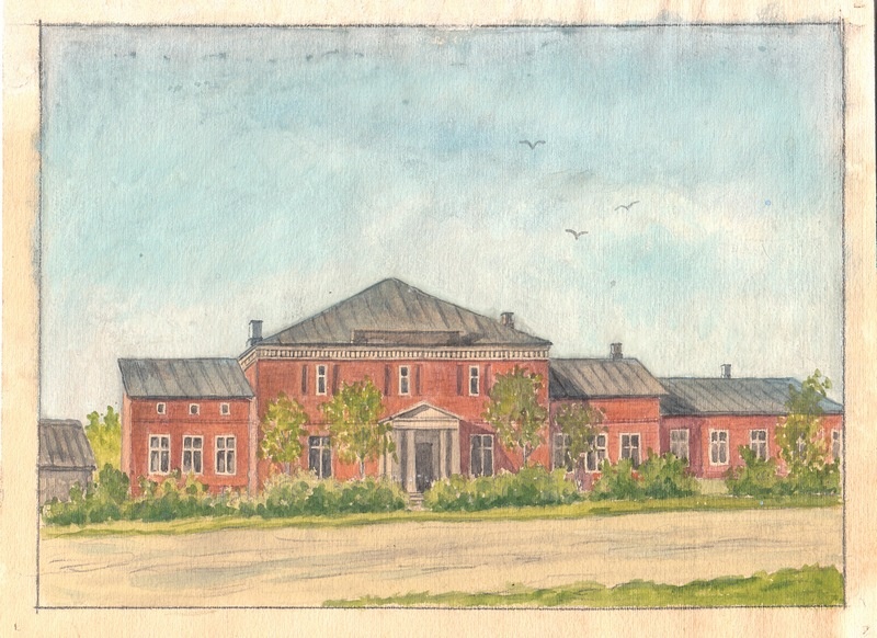 Akvarell, Viljandi Estonian Farmers Society building