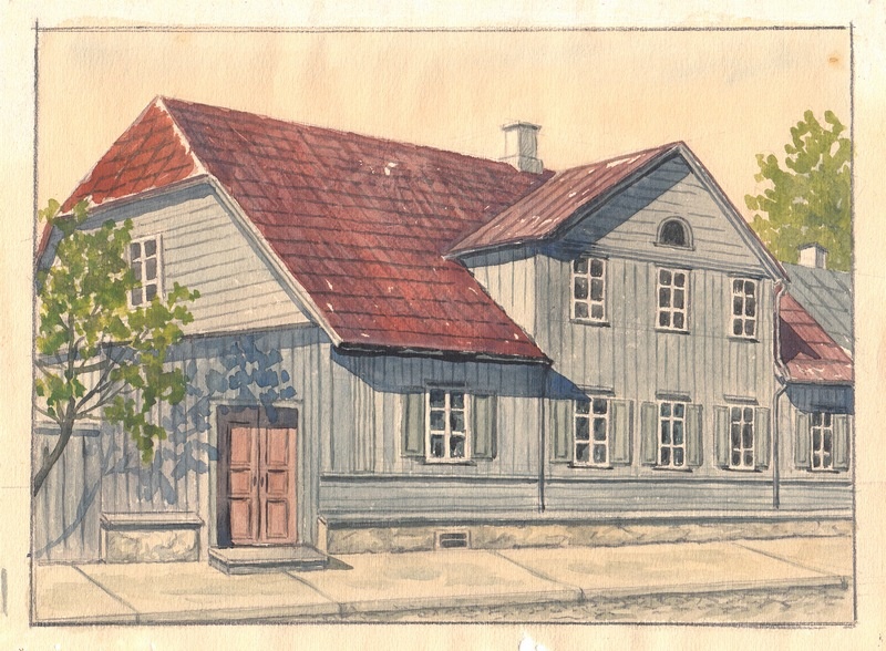 Aquarrel, Jakobson 22 (Sakala editorial building)