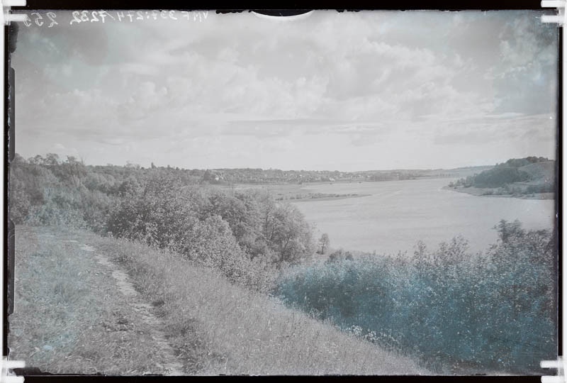 fotonegatiiv, Vaade Männimäelt Viljandi järvele, Viljandi linnale.
