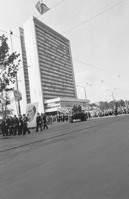 Military veterans meeting in Tallinn.  similar photo