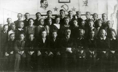 SÜG-i I b klassi õpilased 1940/41.  duplicate photo