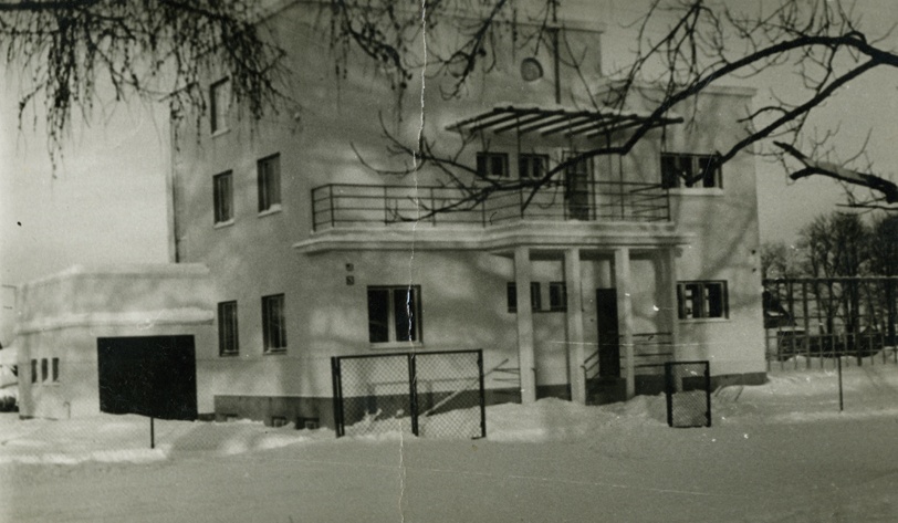 Private house in Tartu Aardla 6, view of the building. Architect Nikolai Kusmin