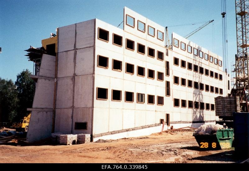 Construction of Biomedicum on Ravila Street, Preclinical Faculty of Medicine of the University of Tartu.
