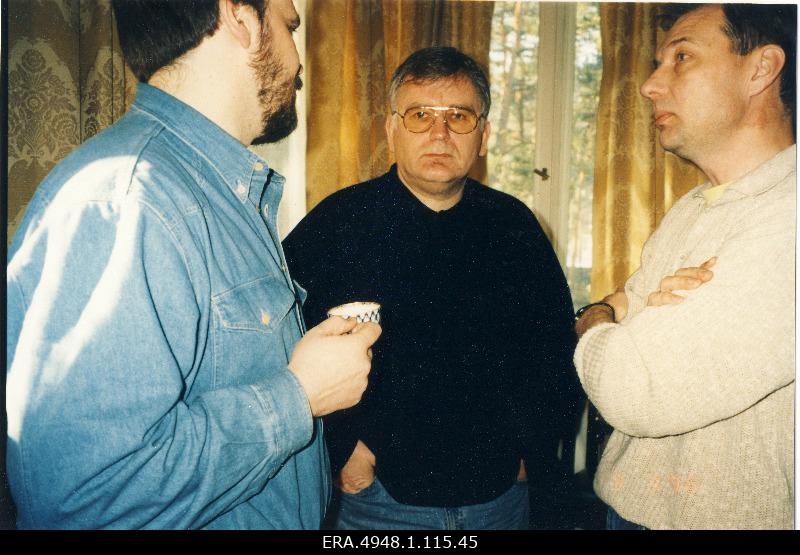 Seminar "Policy of the Concert Party and Estonia '96". Participants.