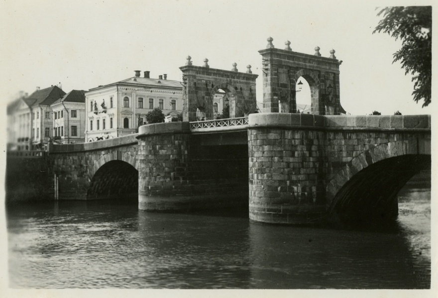 Stone sild in Tartu, view