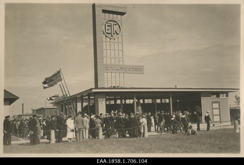 ETK pavilion at the 50th anniversary of the Estonian Farmers' Society in Tartu