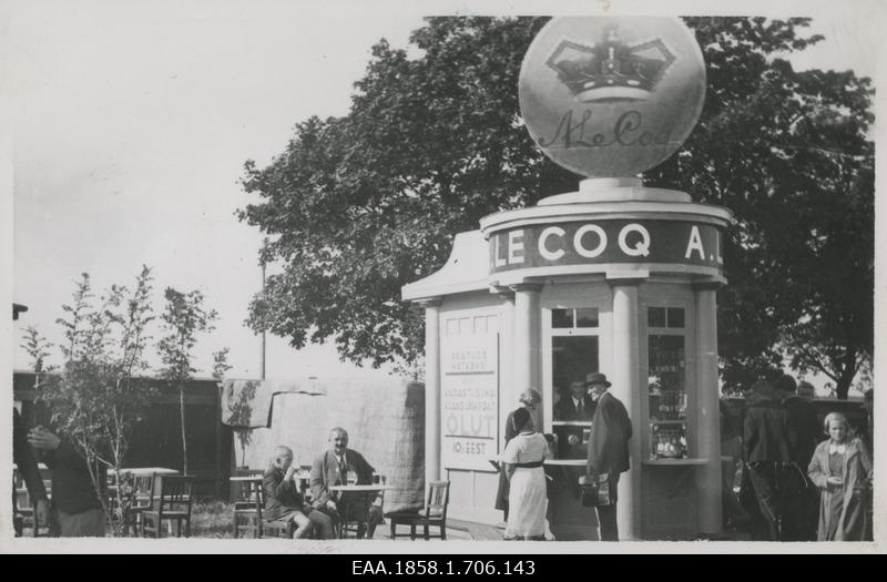 A.Le.Coq’s shopping mall at the 50th anniversary exhibition of the Estonian Farmers’ Society in Tartu